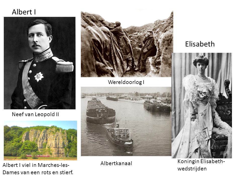 Albert I Elisabeth Wereldoorlog I Neef van Leopold II