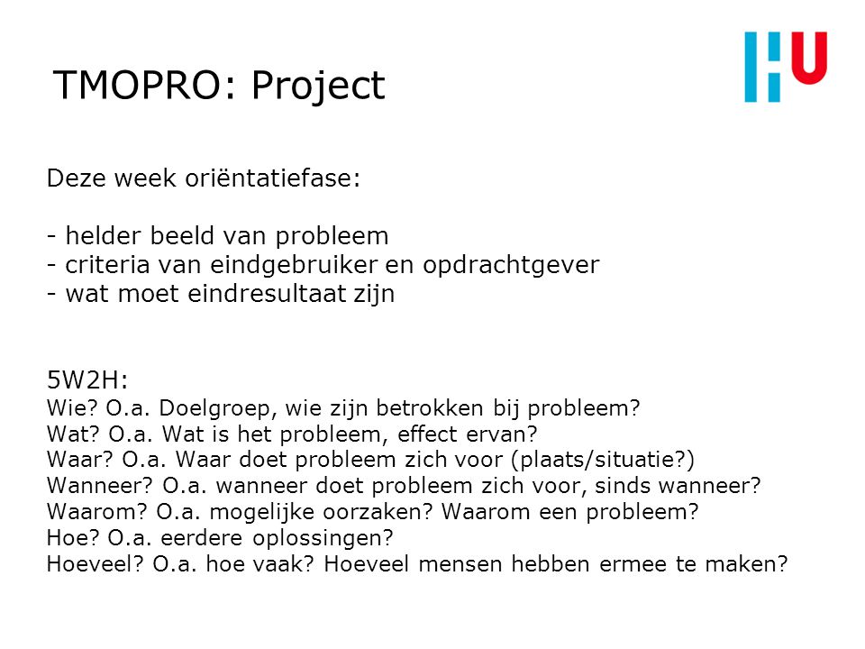1010 TMOPRO: Project.