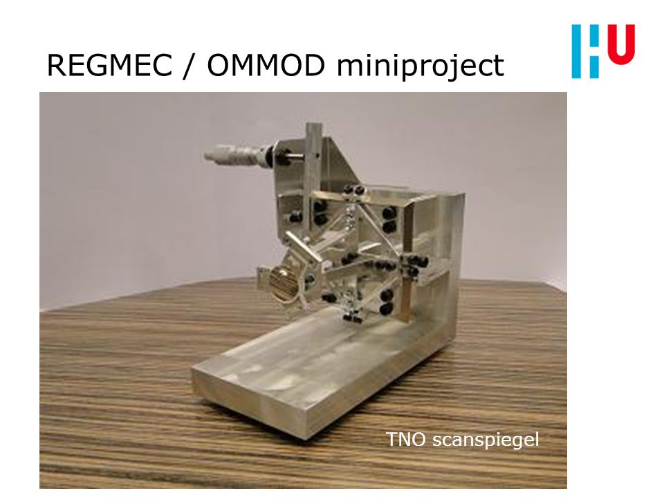 REGMEC / OMMOD miniproject TNO scanspiegel