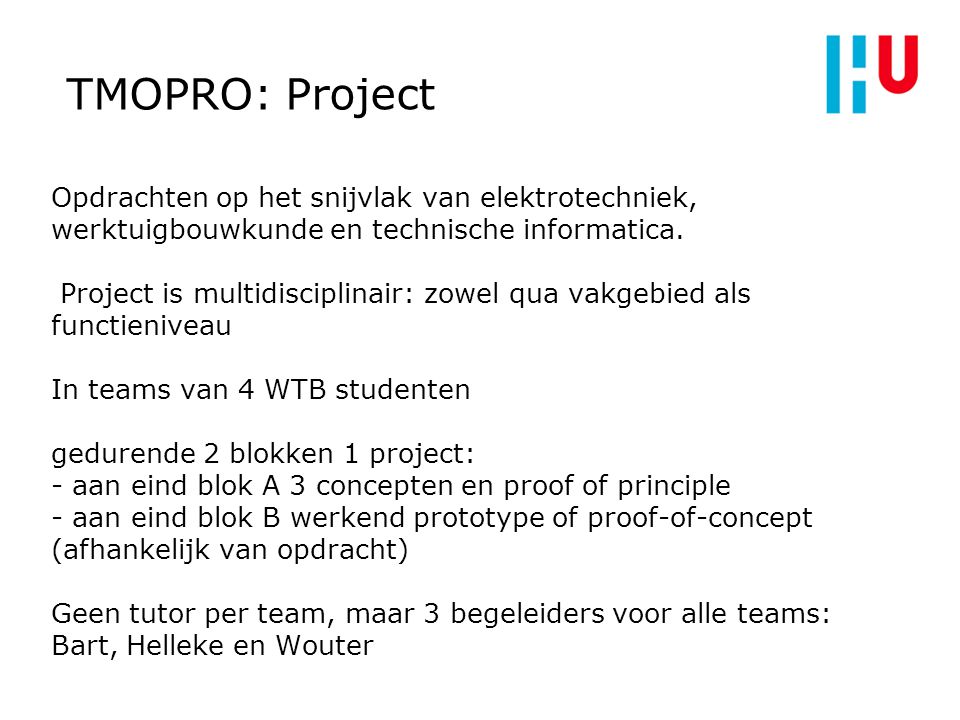 7 TMOPRO: Project.
