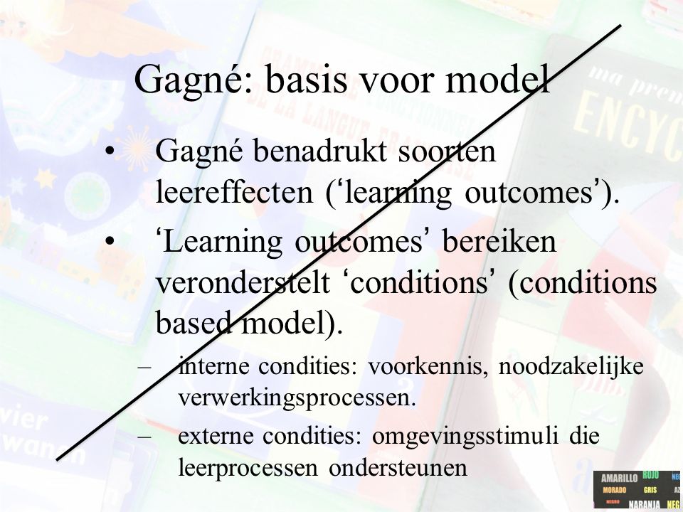 Gagné: basis voor model