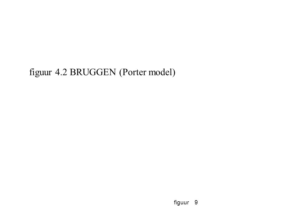figuur 4.2 BRUGGEN (Porter model)