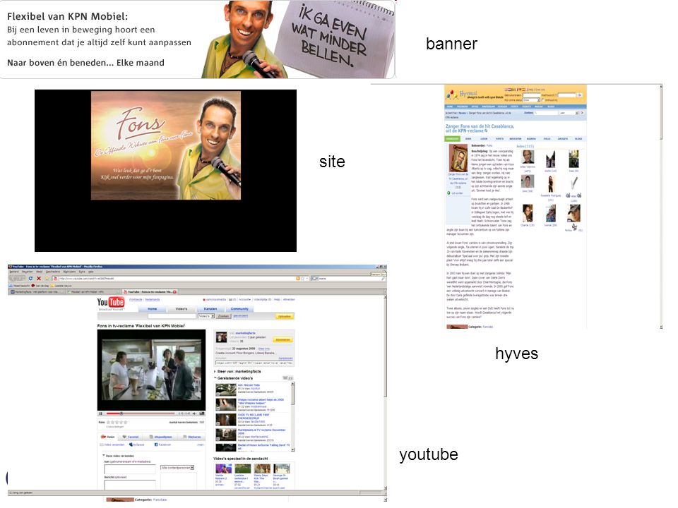 banner site hyves youtube