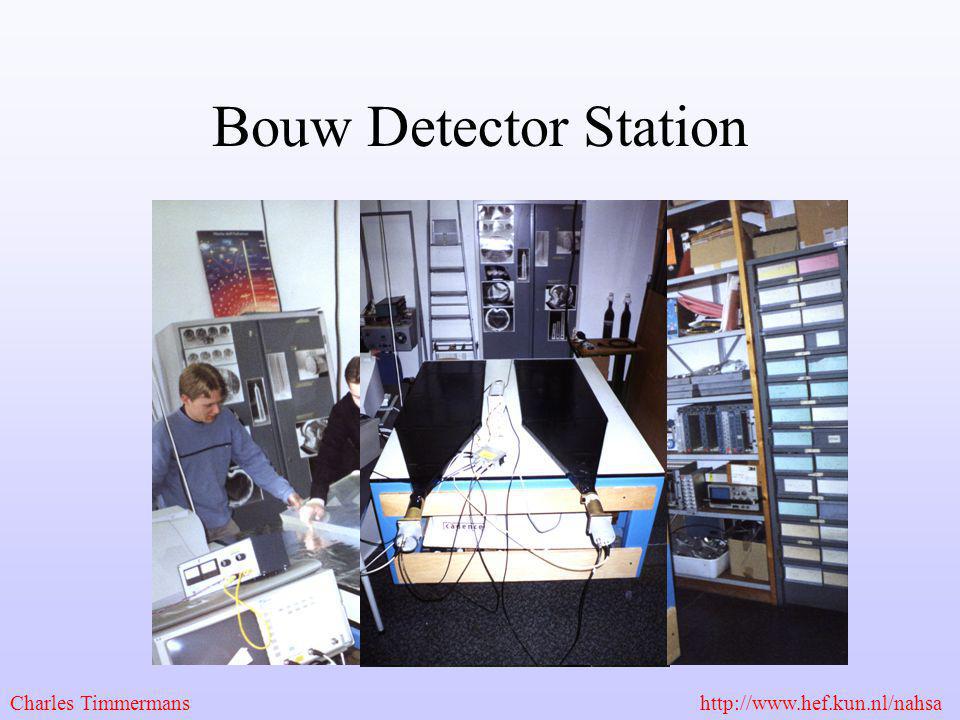 Bouw Detector Station