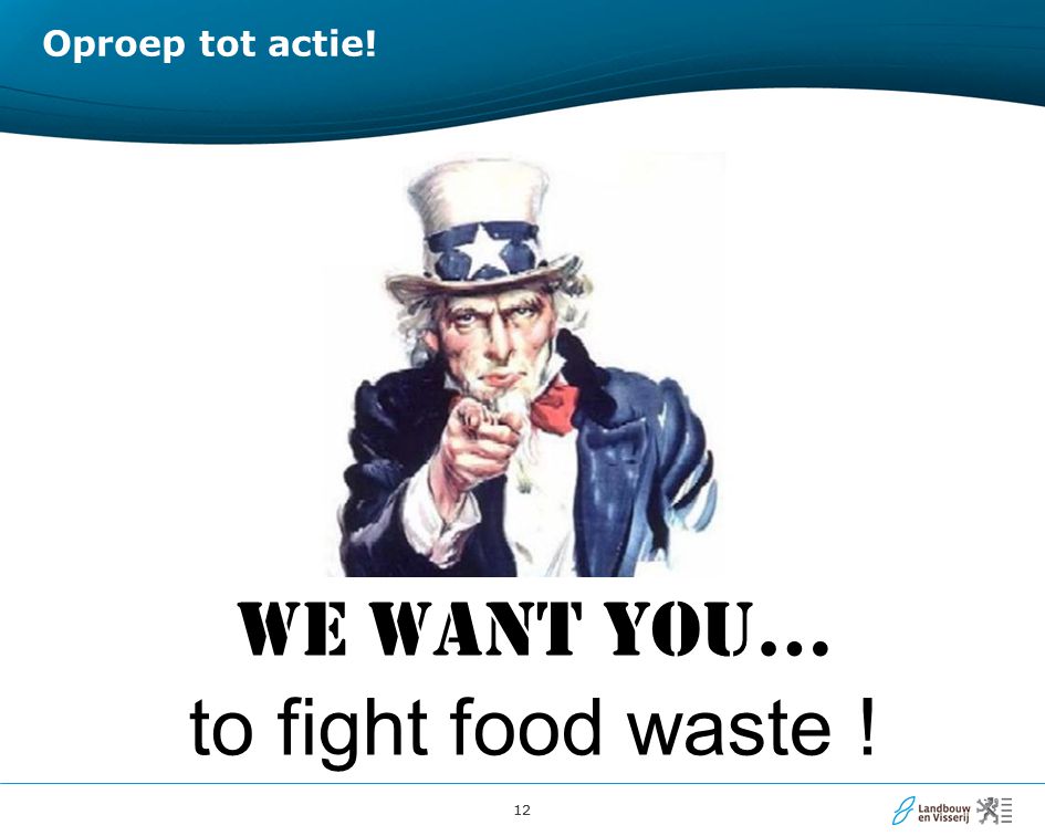 Oproep tot actie! WE WANT YOU… to fight food waste !