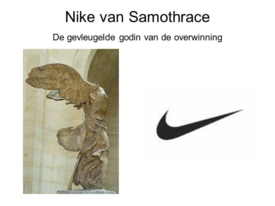 Nike van Samothrace De gevleugelde godin van de overwinning