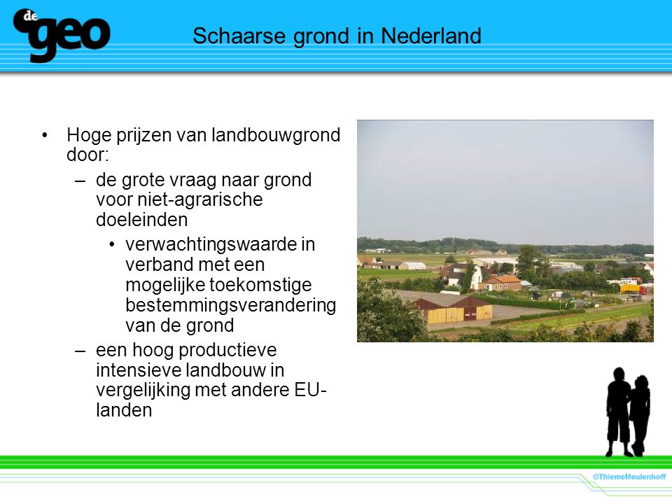 Schaarse grond in Nederland