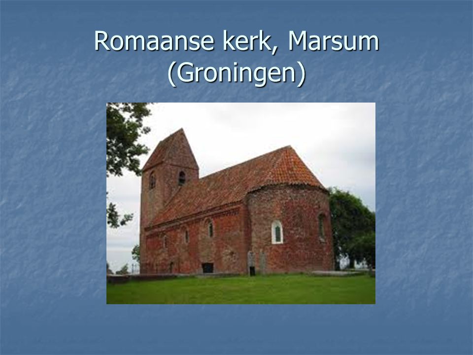 Romaanse kerk, Marsum (Groningen)