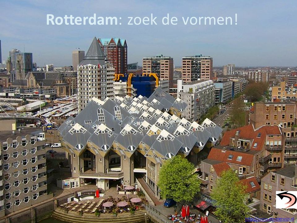 Rotterdam: zoek de vormen!
