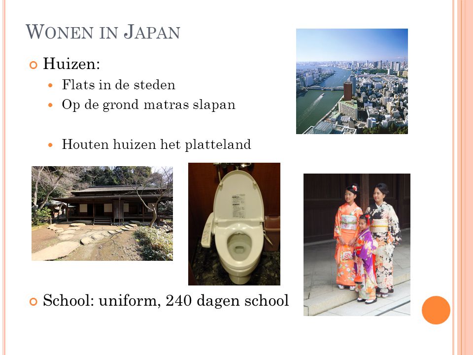 Wonen in Japan Huizen: School: uniform, 240 dagen school