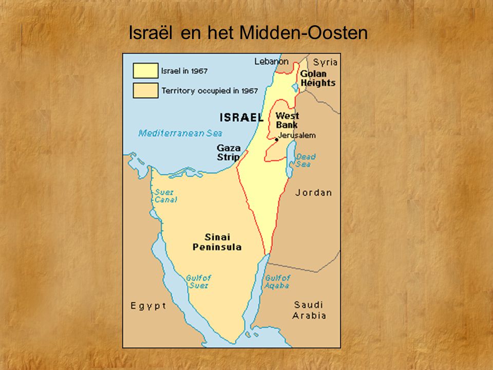 Israël en het Midden-Oosten