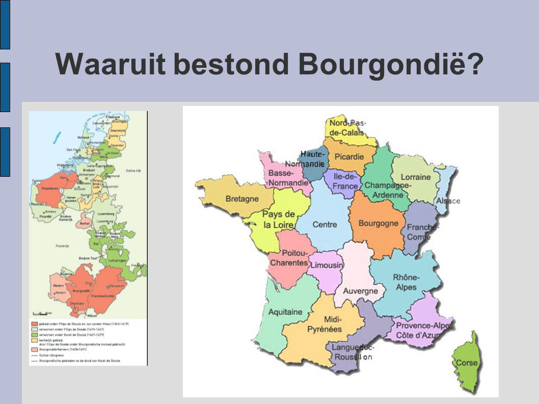 Waaruit bestond Bourgondië