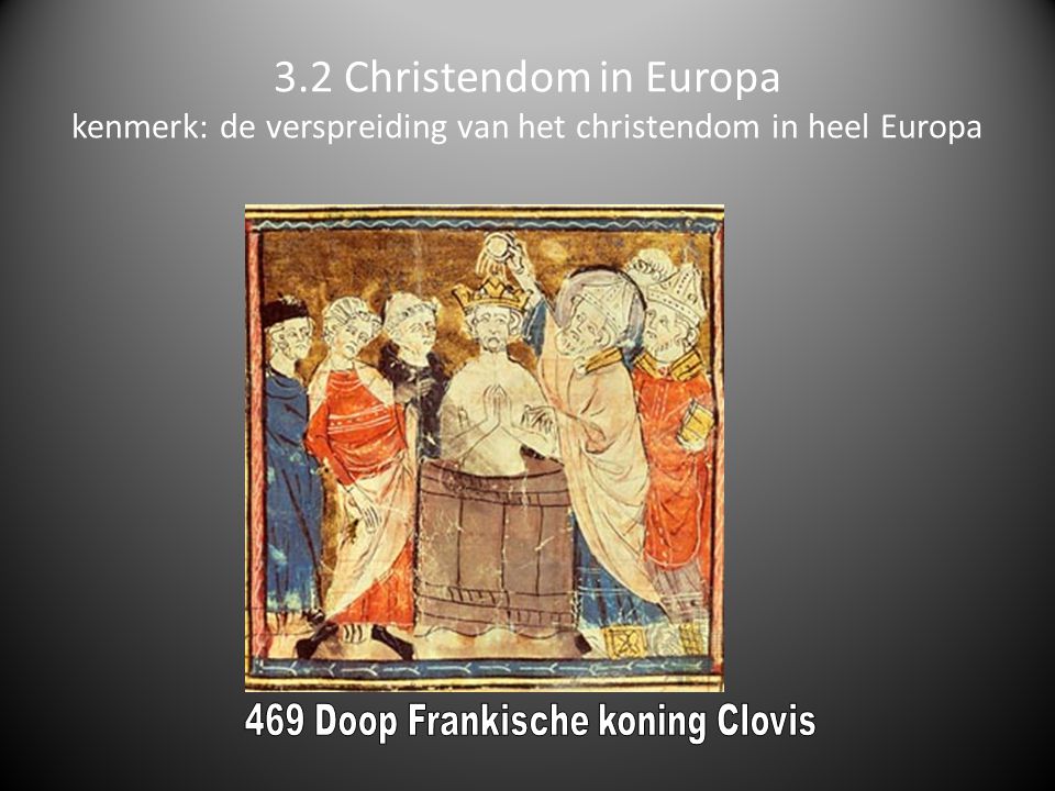 469 Doop Frankische koning Clovis