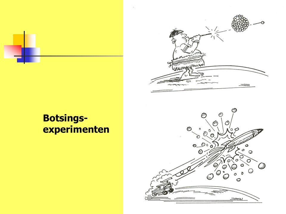 Botsings- experimenten