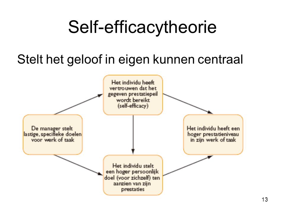 Self-efficacytheorie