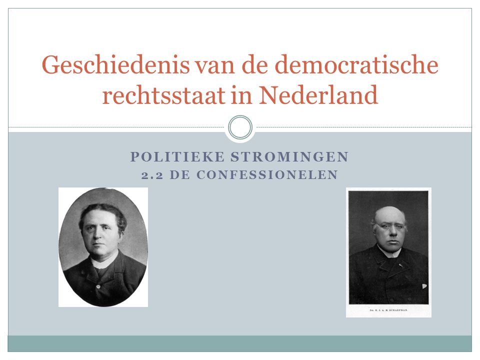 Geschiedenis van de democratische rechtsstaat in Nederland
