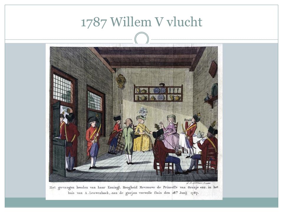 1787 Willem V vlucht