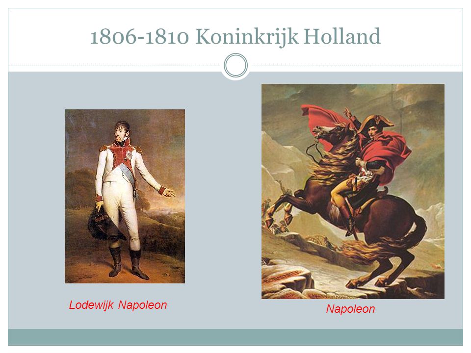 Koninkrijk Holland Lodewijk Napoleon Napoleon