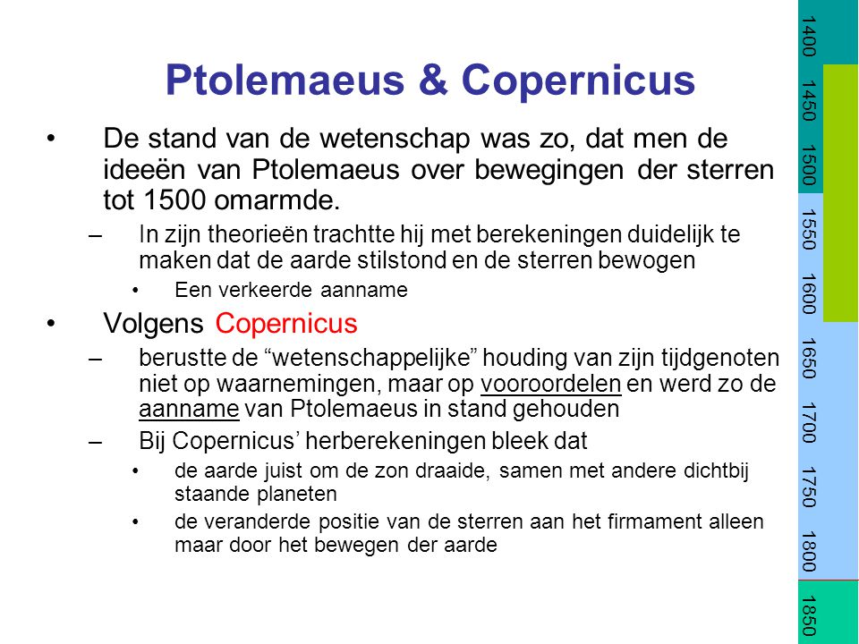 Ptolemaeus & Copernicus