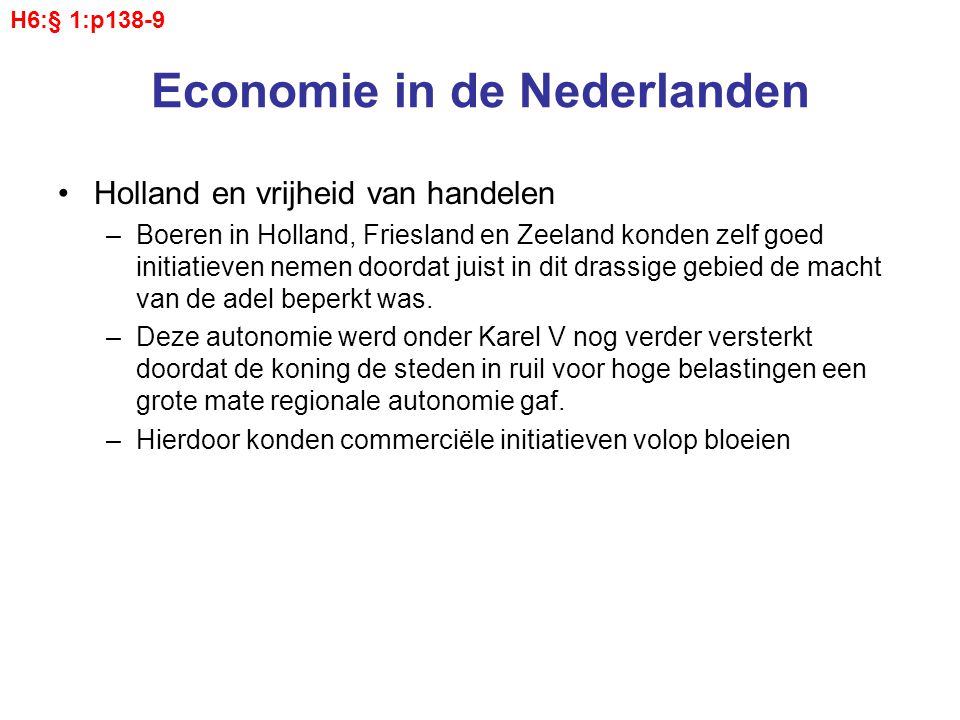 Economie in de Nederlanden