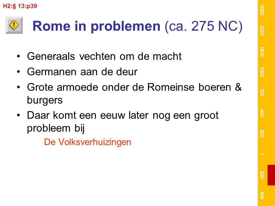 Rome in problemen (ca. 275 NC)