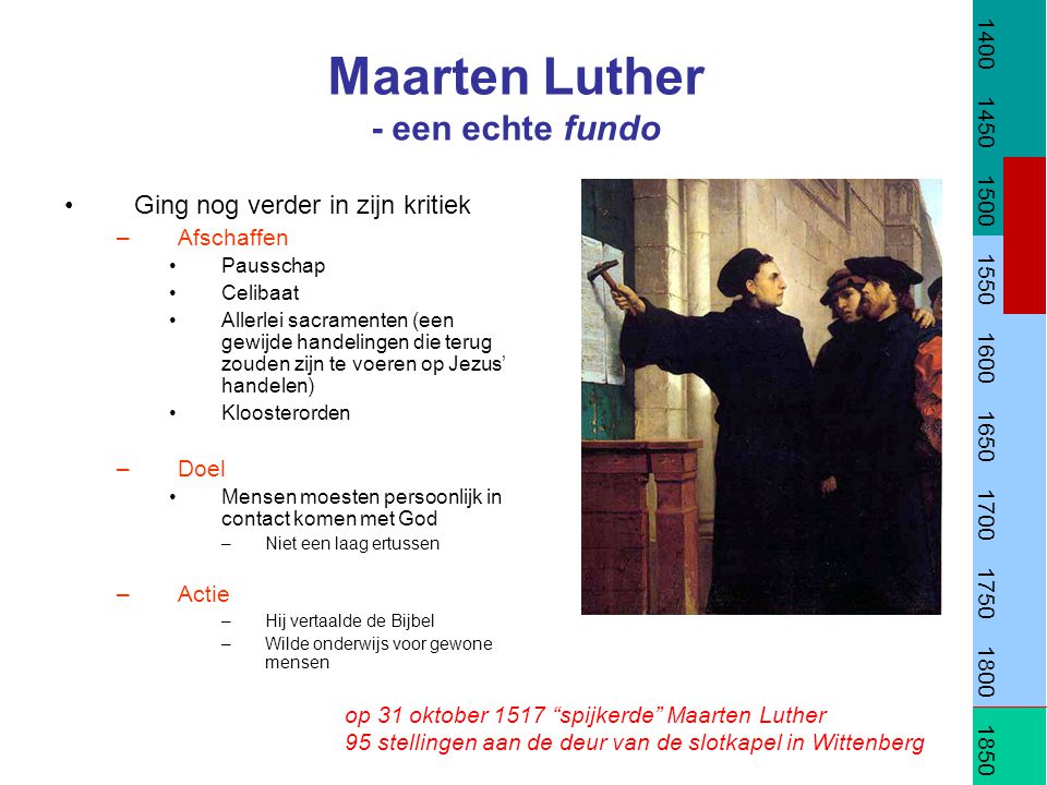 Maarten Luther - een echte fundo