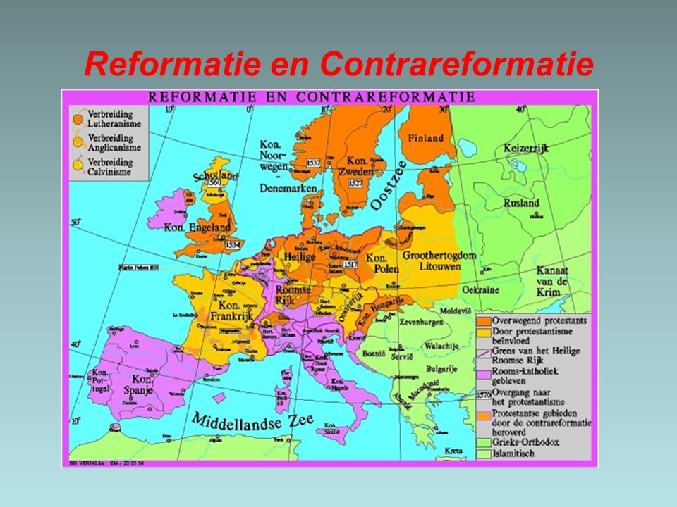 Reformatie en Contrareformatie