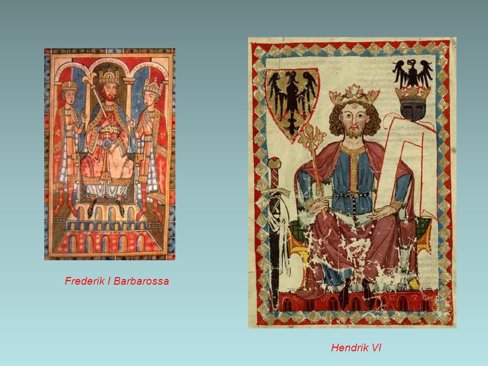 Frederik I Barbarossa Hendrik VI