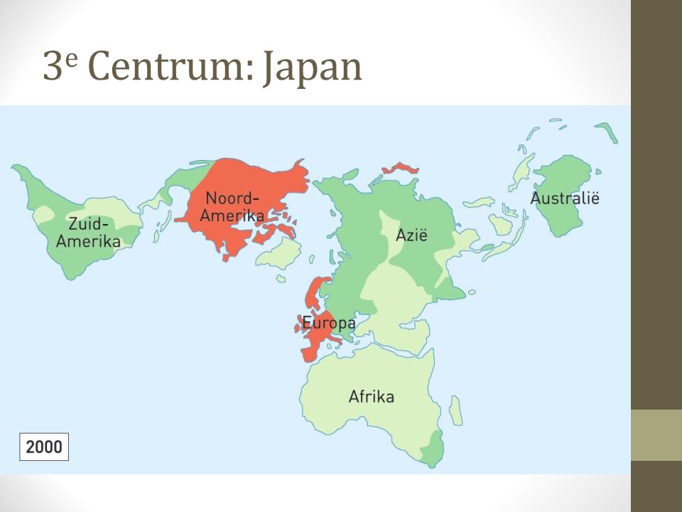 3e Centrum: Japan