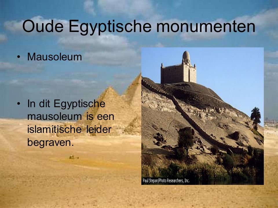 Oude Egyptische monumenten