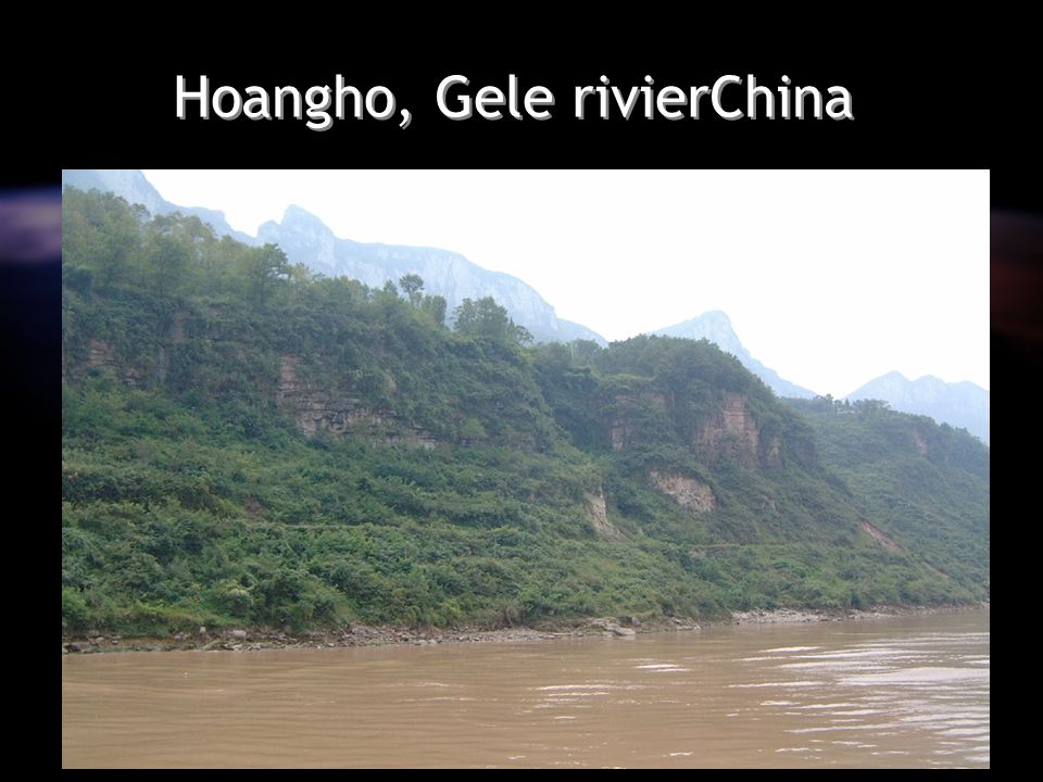 Hoangho, Gele rivierChina