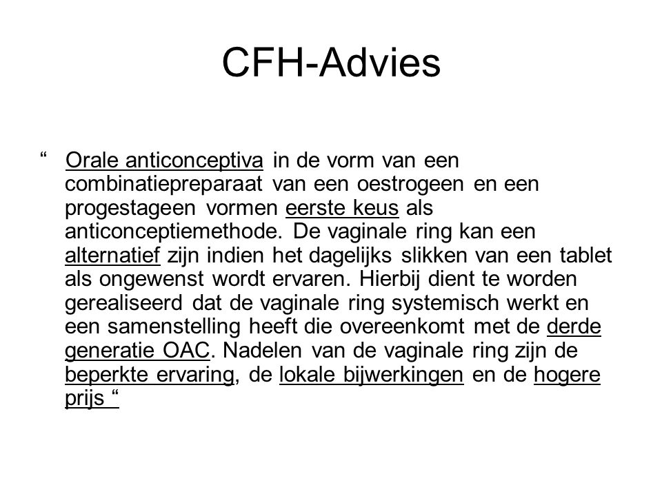 CFH-Advies