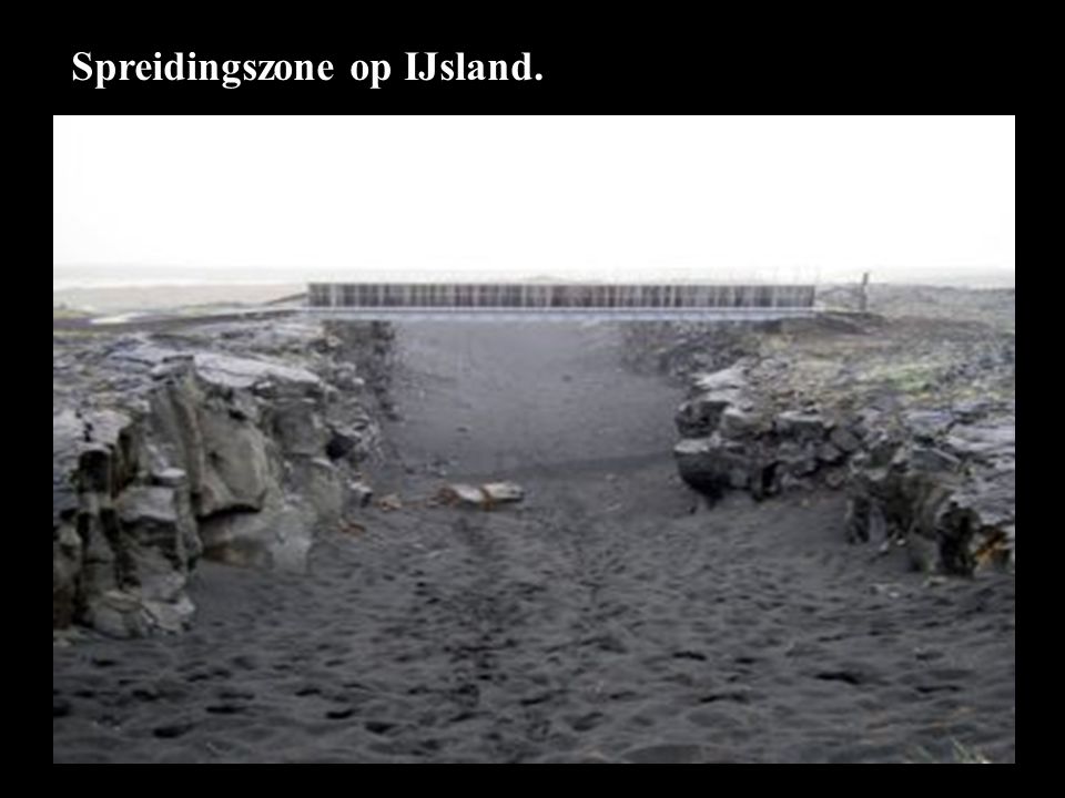 Spreidingszone op IJsland.