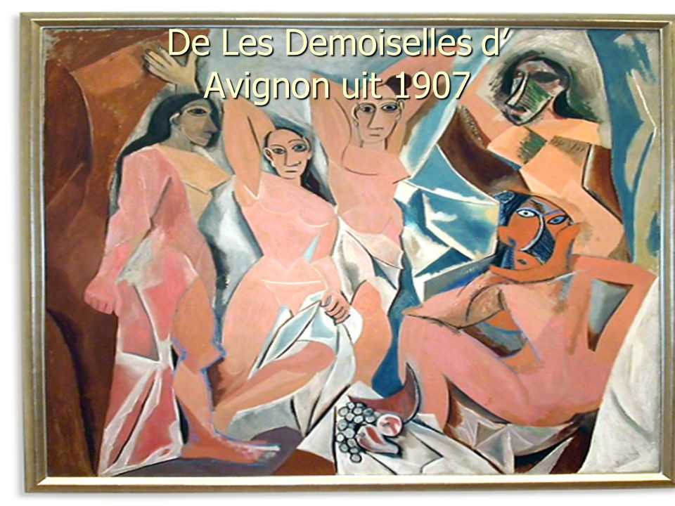 De Les Demoiselles d’ Avignon uit 1907