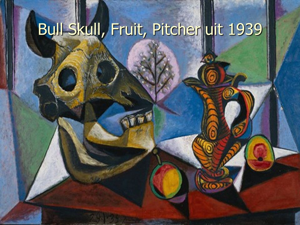 Bull Skull, Fruit, Pitcher uit 1939