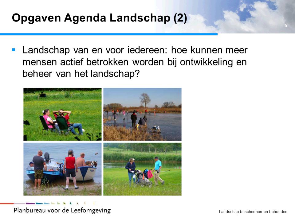 Opgaven Agenda Landschap (2)