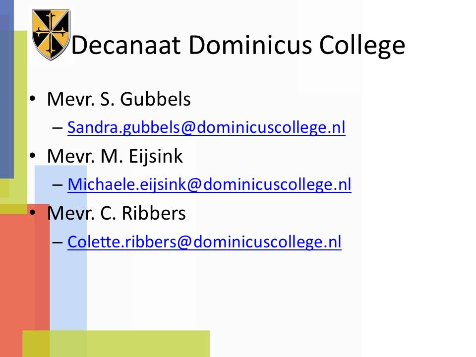 Decanaat Dominicus College