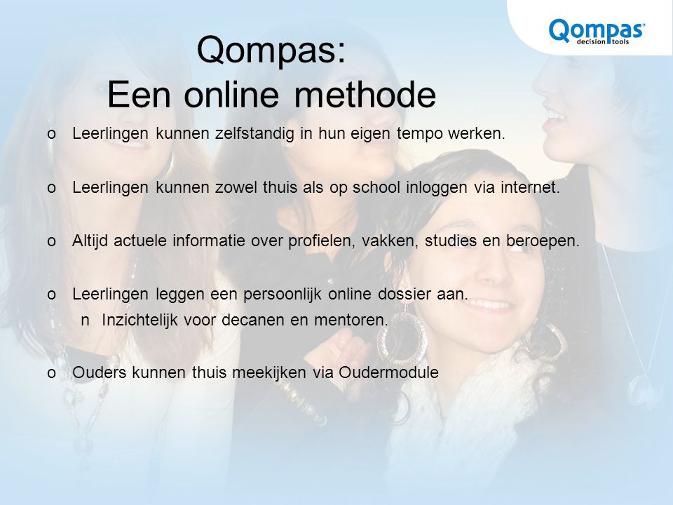 Qompas: Een online methode