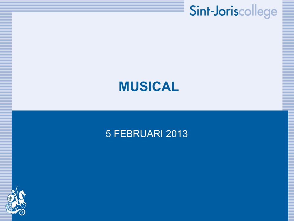 MUSICAL 5 FEBRUARI 2013