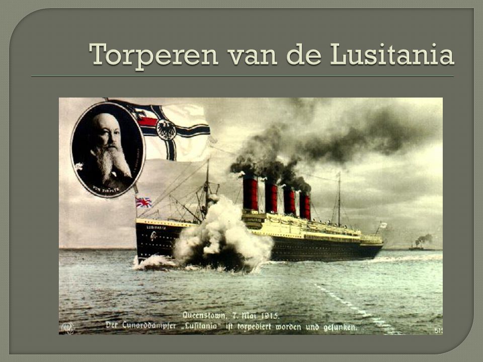 Torperen van de Lusitania