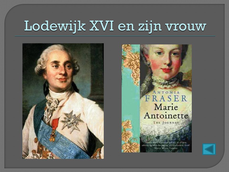 Lodewijk XVI en zijn vrouw