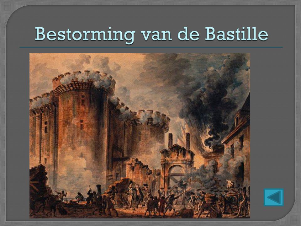 Bestorming van de Bastille