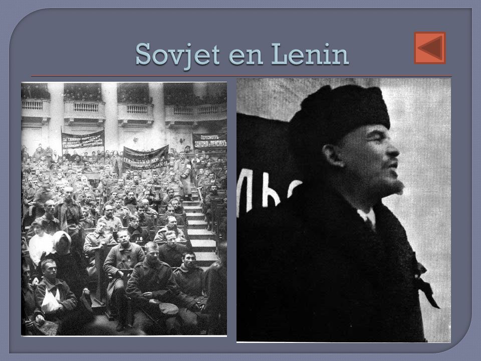 Sovjet en Lenin