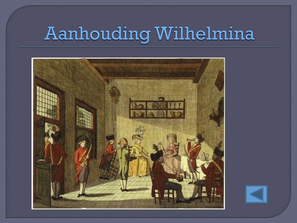 Aanhouding Wilhelmina