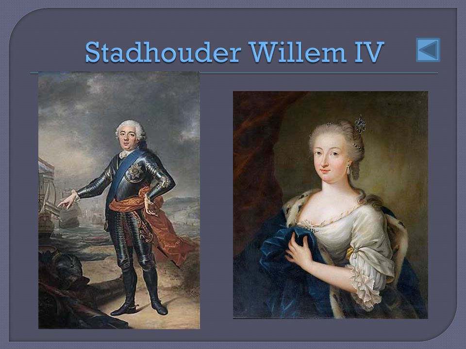 Stadhouder Willem IV