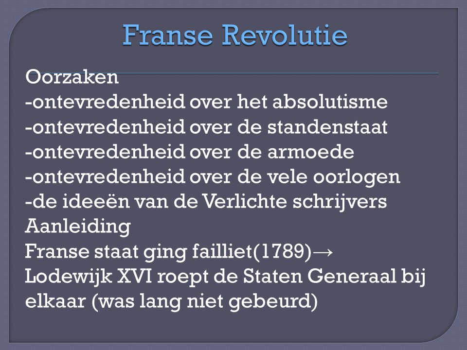 Franse Revolutie