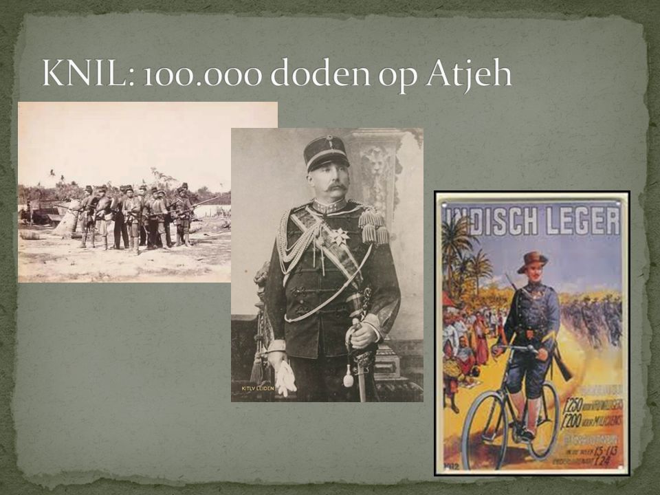 KNIL: doden op Atjeh