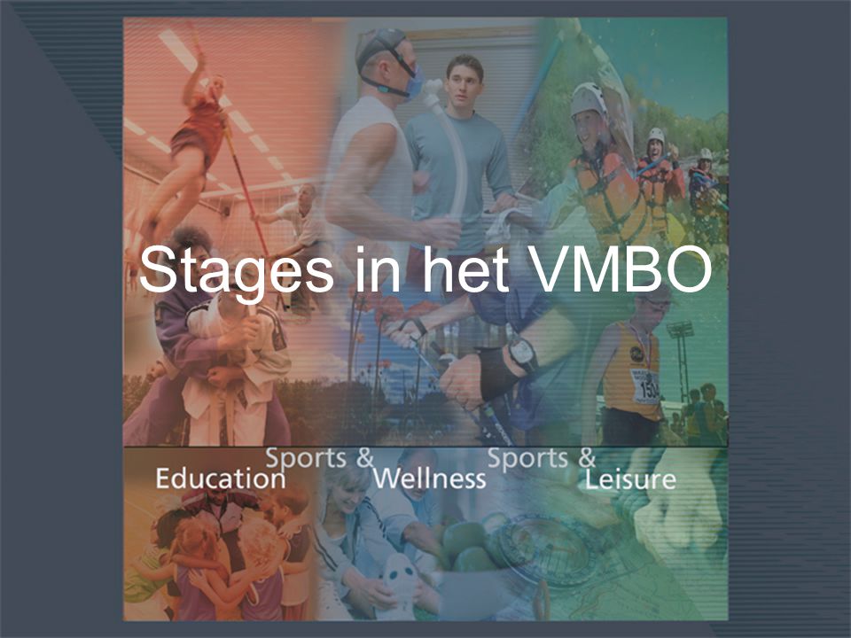 Stages in het VMBO