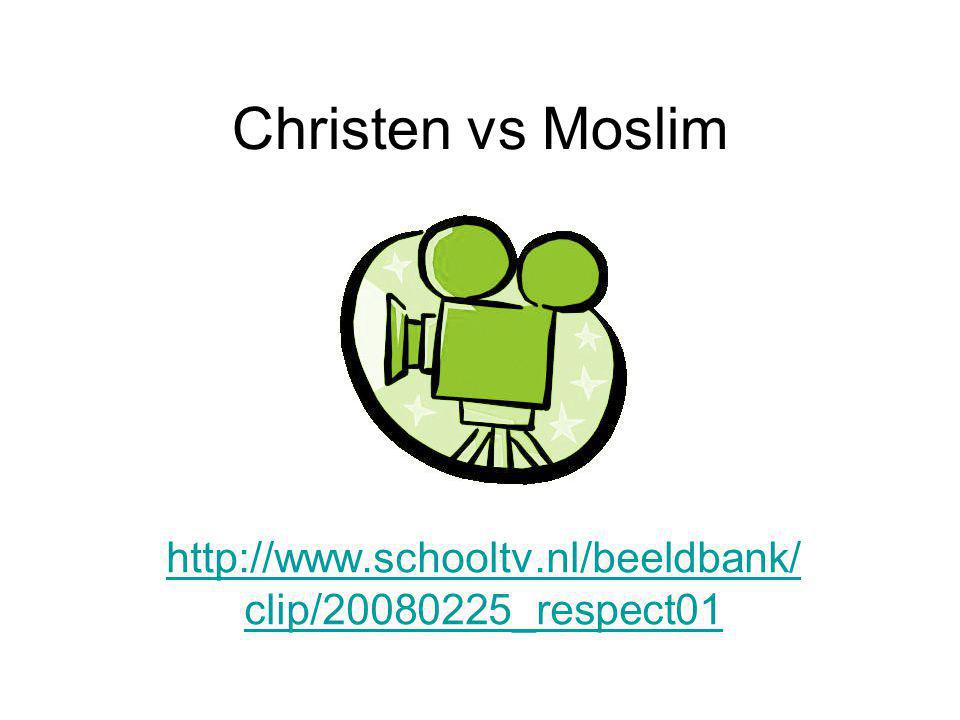 Christen vs Moslim