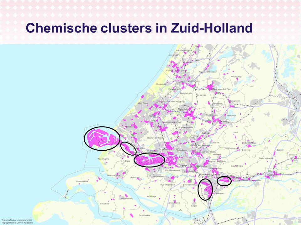 Chemische clusters in Zuid-Holland
